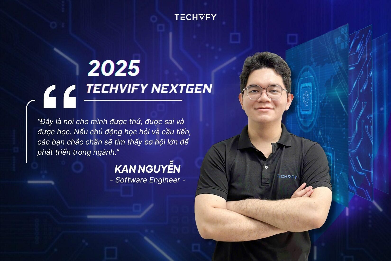 MindX students showcase technology products with Techvify experts